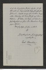 Nachlass Franz Steindachner, Brief von Gustav Schneider (senior) an Franz Steindachner (16.03.1881), Inv.Nr. 461.24, Seite 4